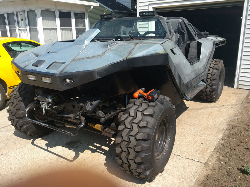 Illustration for article titled Halo Fan Loves The Warthog So Much He Built His Own